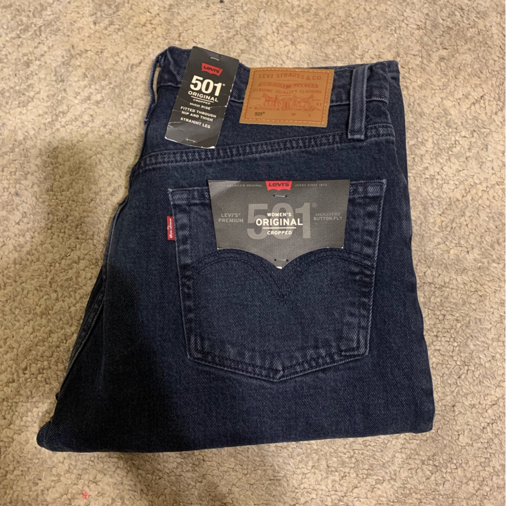 501 women’s original cropped